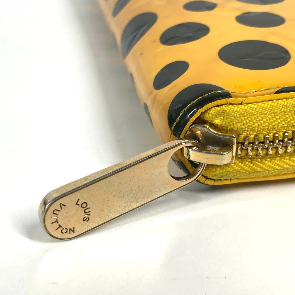LOUIS VUITTON Yayoi Kusama Vernis Dot Infinity Zippy Wallet Long Round Zipper - Picture 3 of 8